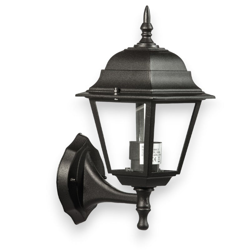 Lanterne murale avec structure en aluminium pour éclairage extérieur