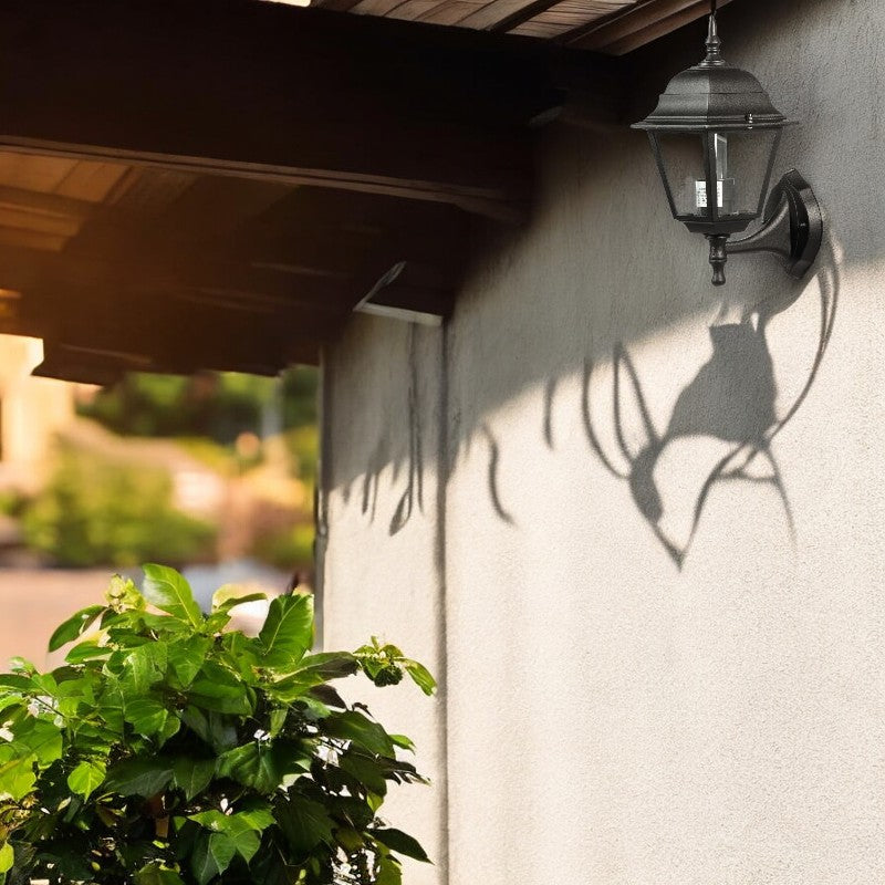 Lanterne murale avec structure en aluminium pour éclairage extérieur