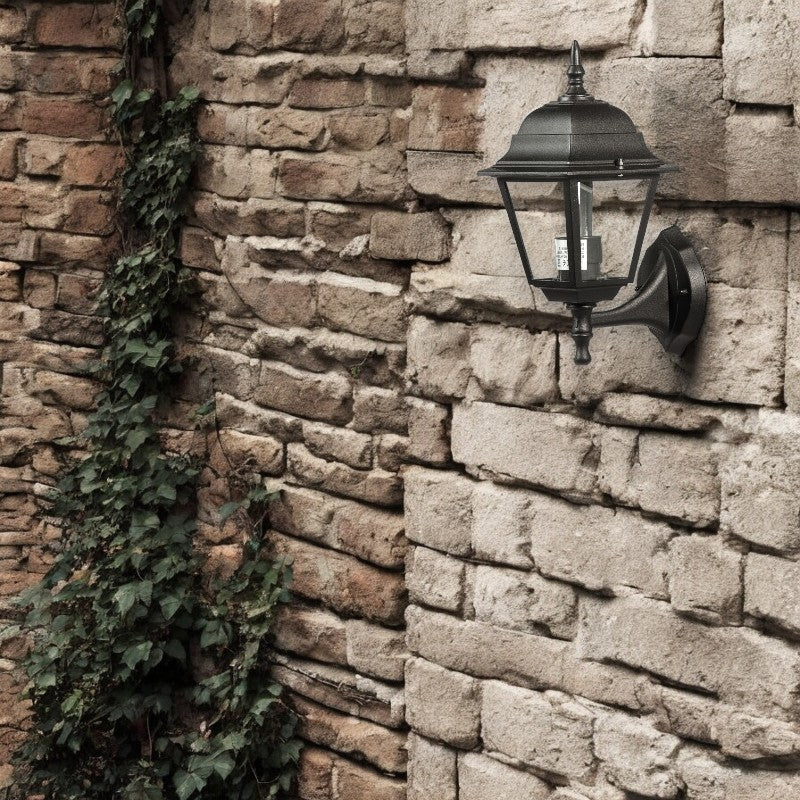 Lanterne murale avec structure en aluminium pour éclairage extérieur
