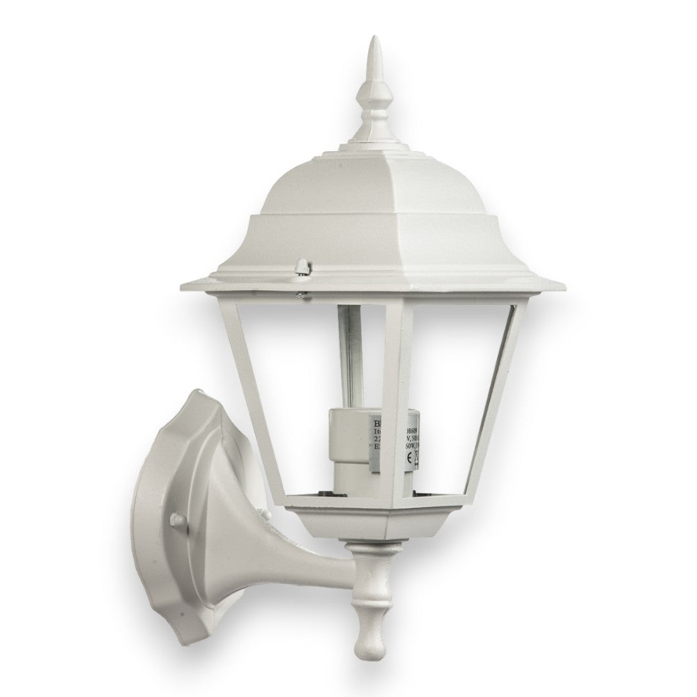 Lanterne murale avec structure en aluminium, éclairage extérieur max 60W