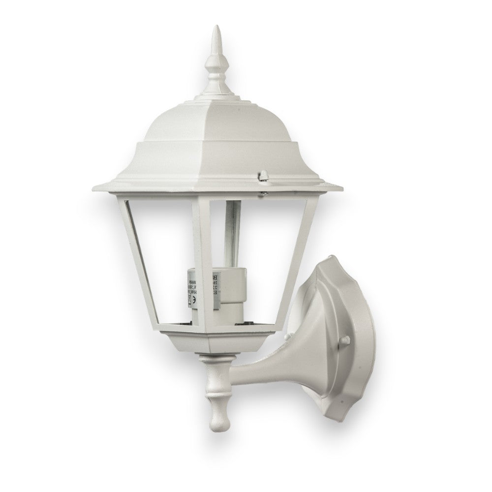 Lanterne murale avec structure en aluminium, éclairage extérieur max 60W