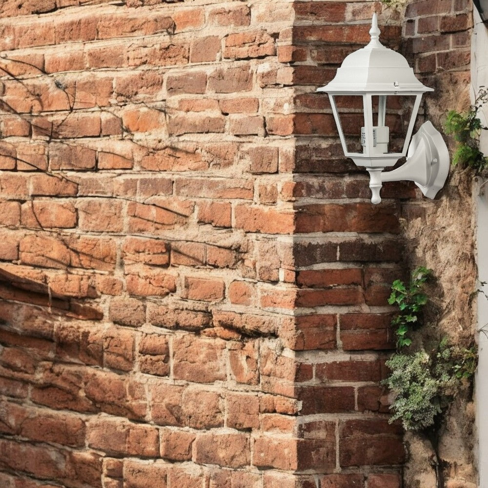 Lanterne murale avec structure en aluminium, éclairage extérieur max 60W
