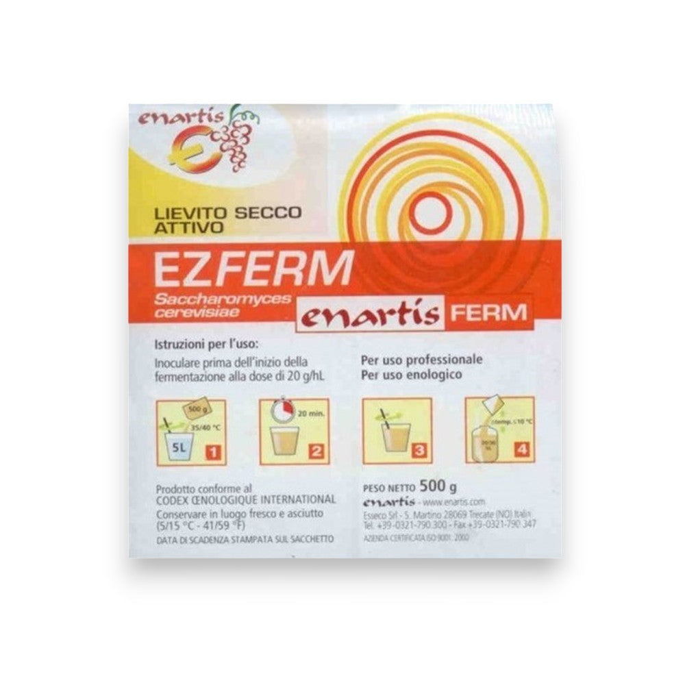 Levure de vinification ezferm 50 gr