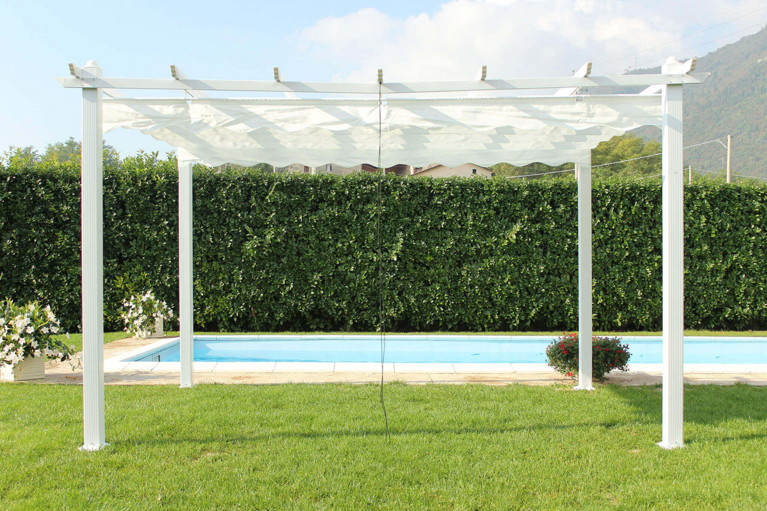 Telo Gazebo Astoria 4 X 4 Bianco