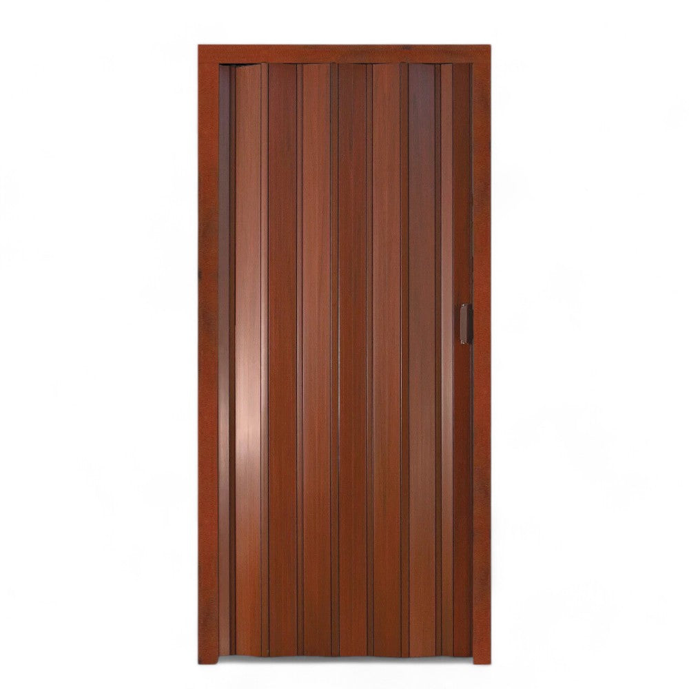 Porte pliante en PVC à ouverture latérale et fermeture magnétique