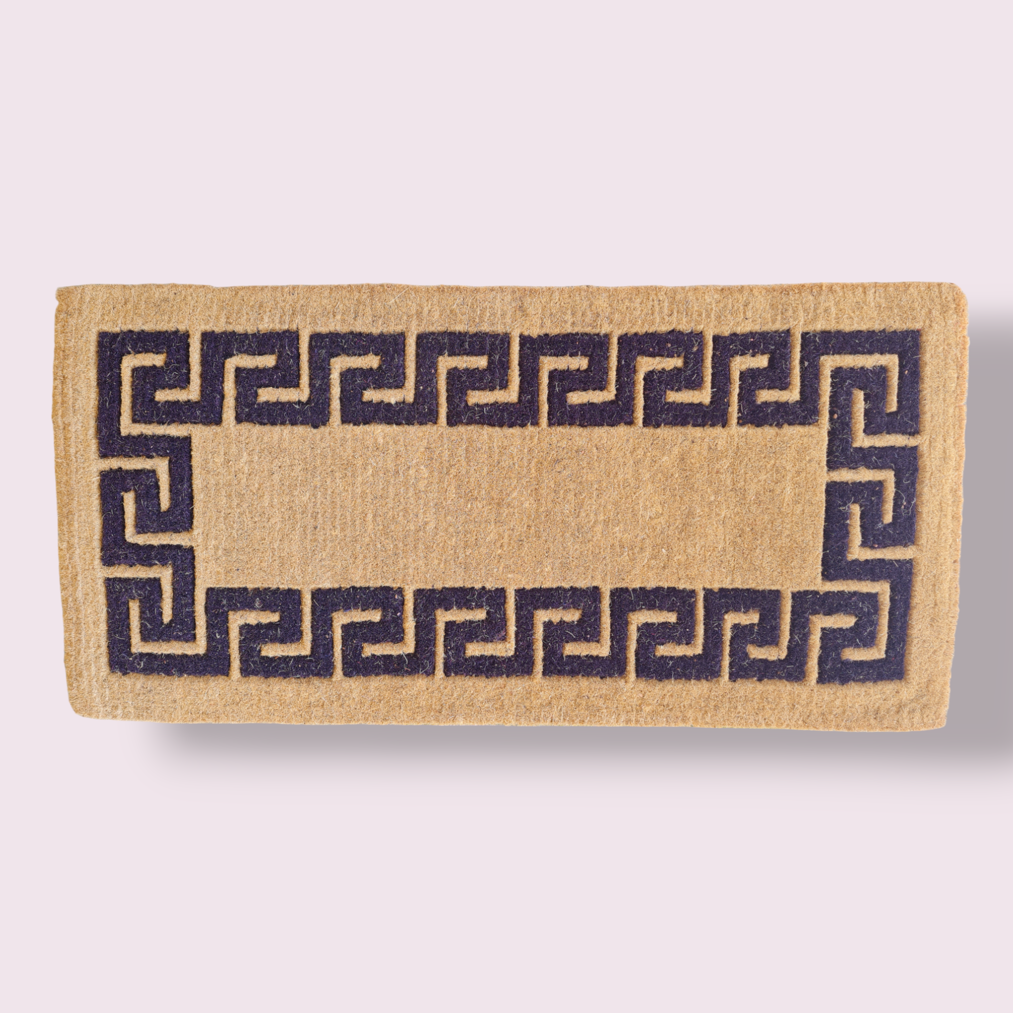 Paillasson en noix de coco Imperial Brown noué main, épaisseur 40 mm