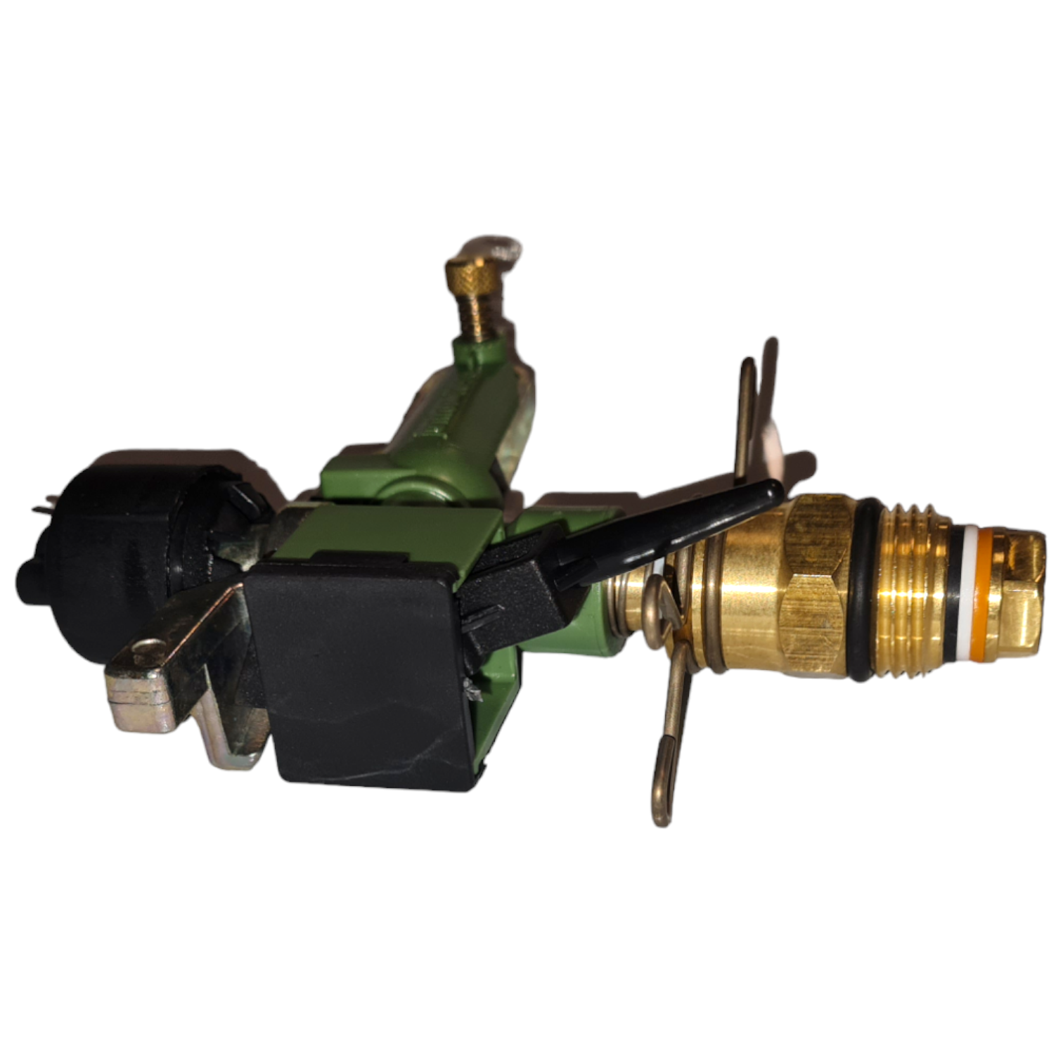Arroseur 1 secteur avec raccord laiton 1/2", buse avec aérateur réglable Junior Teso 4