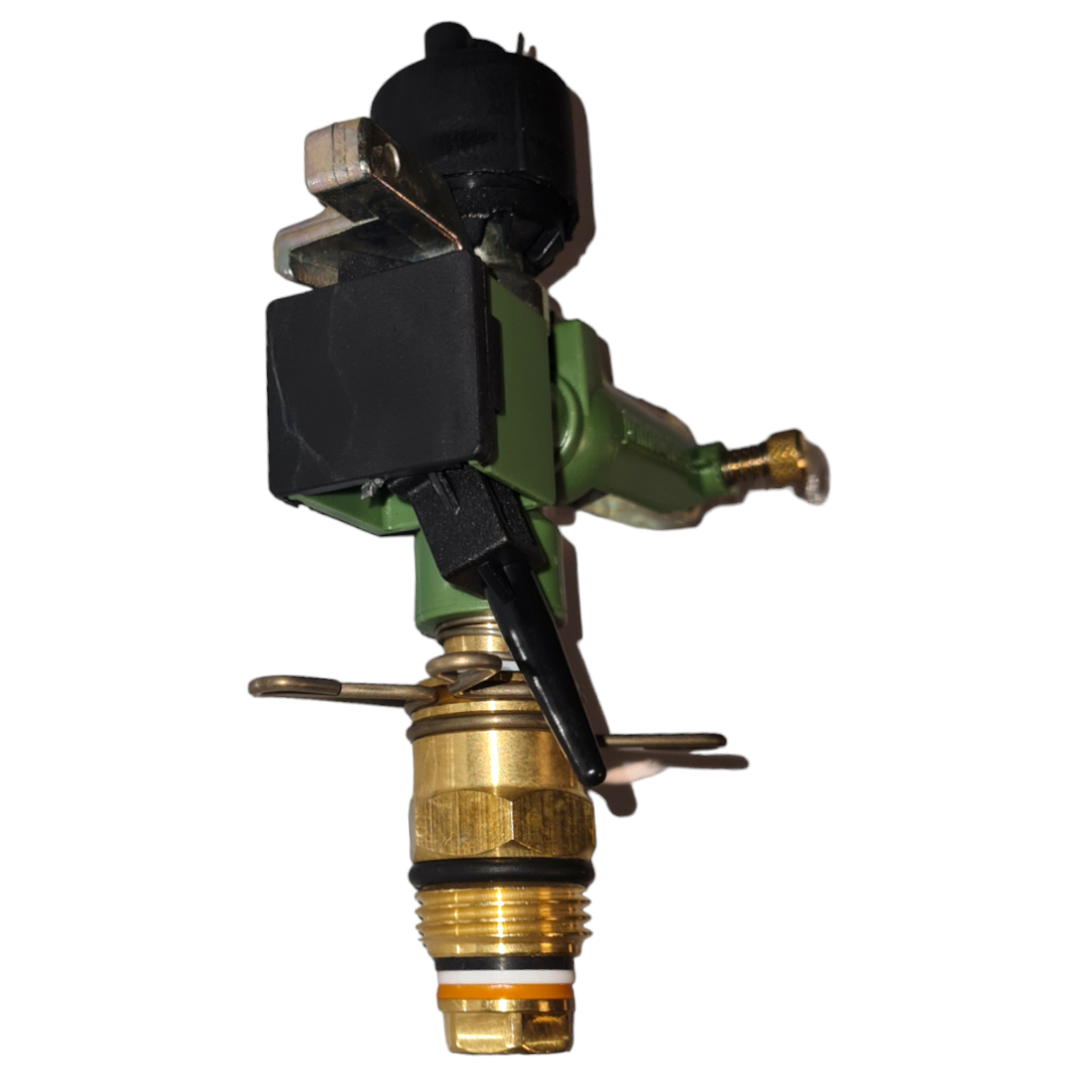 Arroseur 1 secteur avec raccord laiton 1/2", buse avec aérateur réglable Junior Teso 4