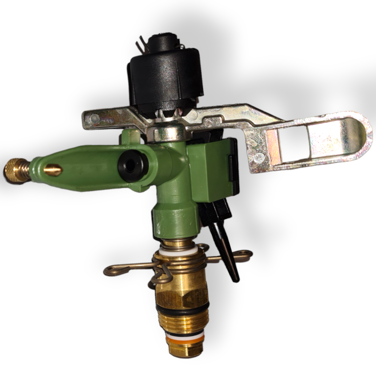 Arroseur 1 secteur avec raccord laiton 1/2", buse avec aérateur réglable Junior Teso 4