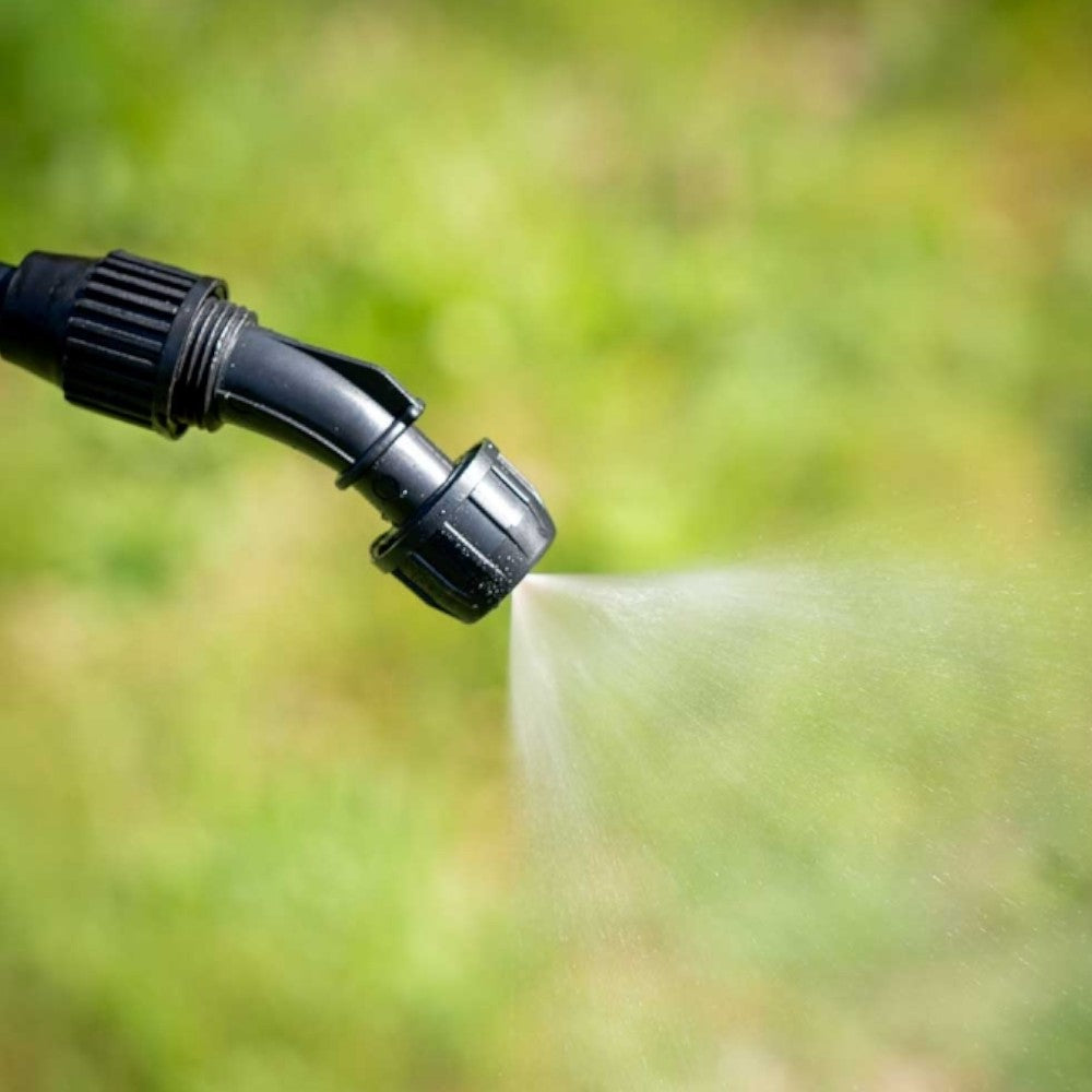 Pompe de pulvérisation à dos de 12 litres avec batterie au lithium amovible de 4 Ah avec lance en acier inoxydable et en laiton