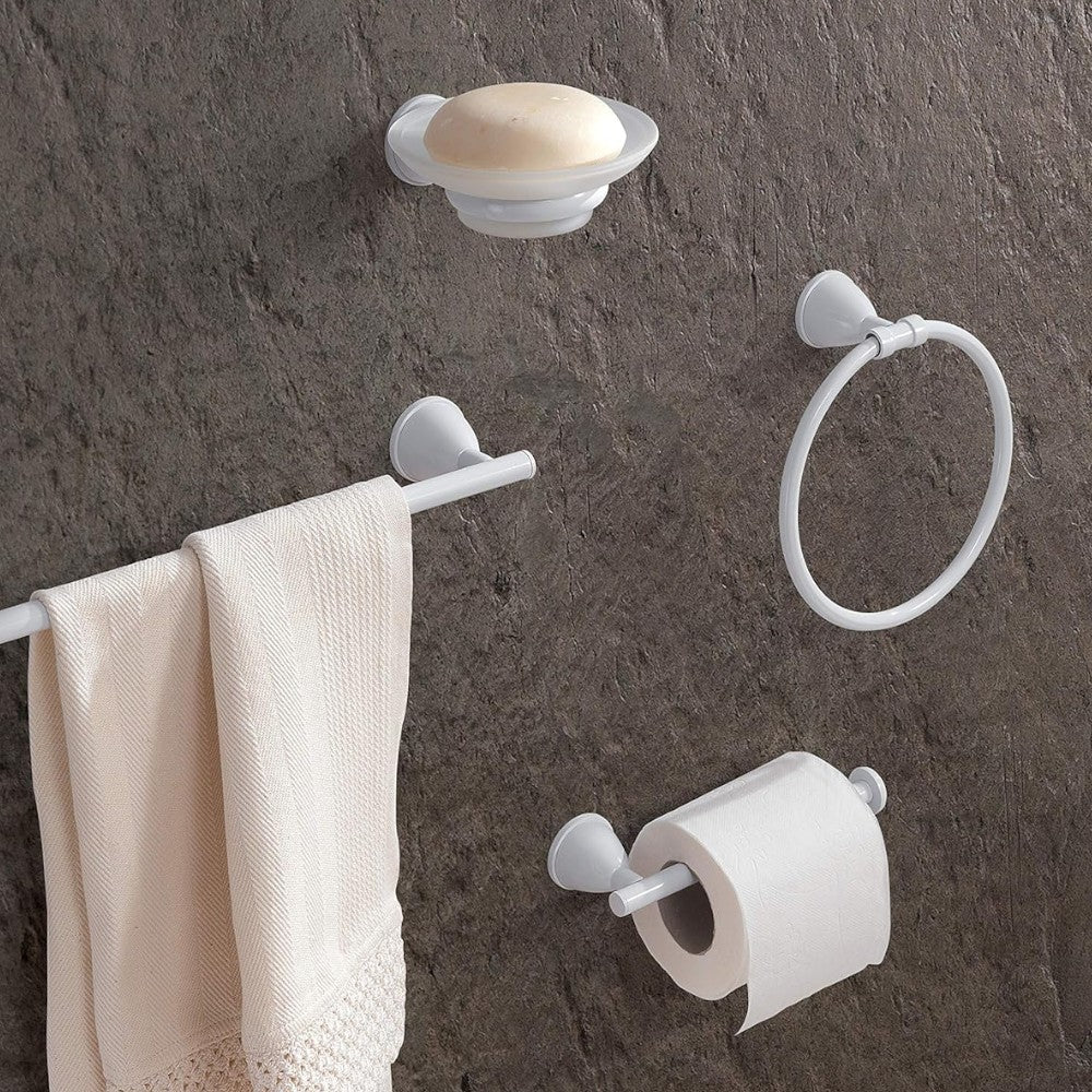 Porte-serviettes en acier pour salle de bain