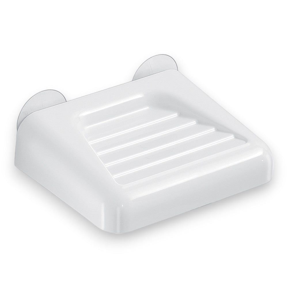 Porte-savon de salle de bain en résine thermoplastique 