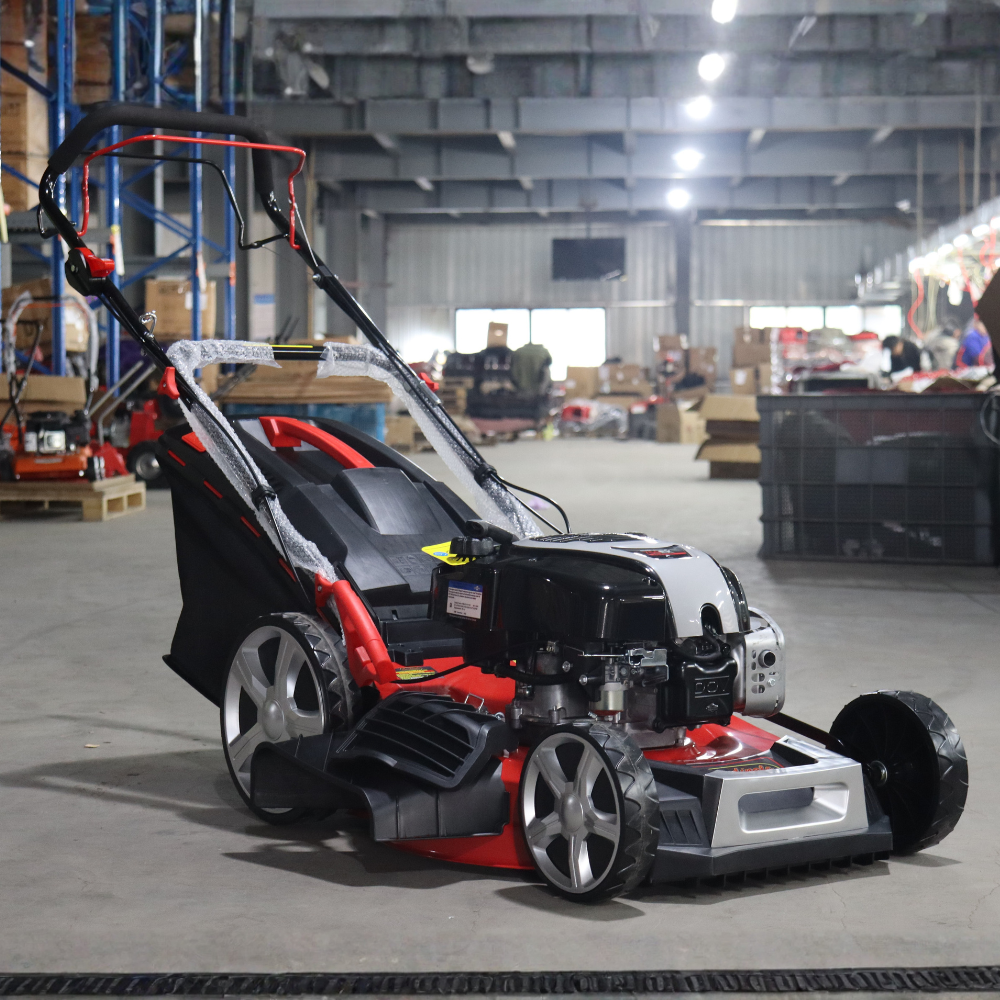 Tondeuse à gazon automotrice Cardinal 4 en 1 avec moteur Briggs &amp; Stratton 161 cc - longueur de coupe 53 cm