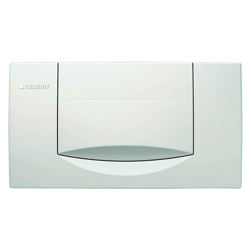 Placca di comando monotasto per cassette di risciacquo a incasso 34x18.5x3.9 cm