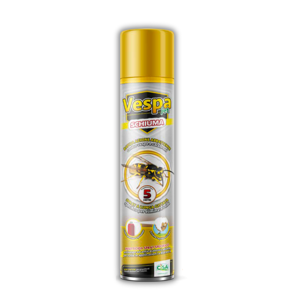 Spray insecticide moussant pour guêpes et frelons 750 ml
