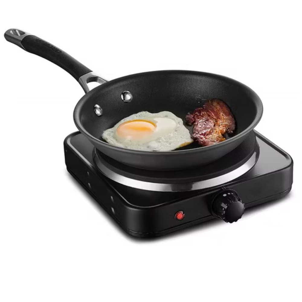 Cuisinière électrique 1 plaque 1500W - 1500W - plaque en fonte ø mm.185