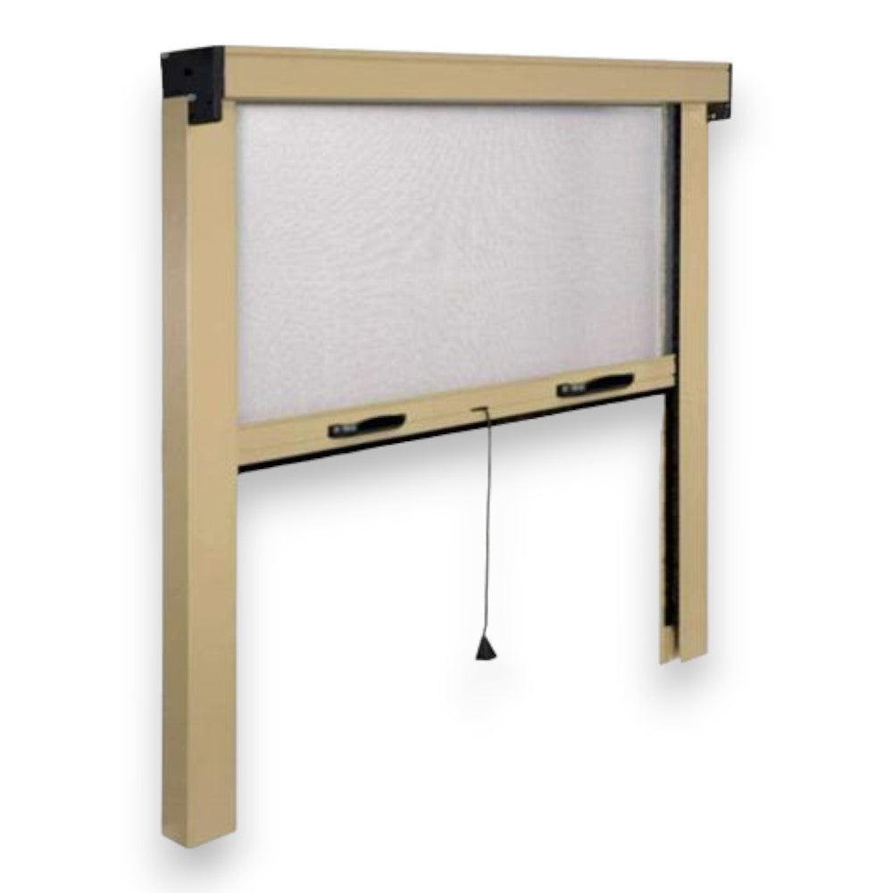 Moustiquaire verticale à enroulement pour intérieur et extérieur 120x160 cm