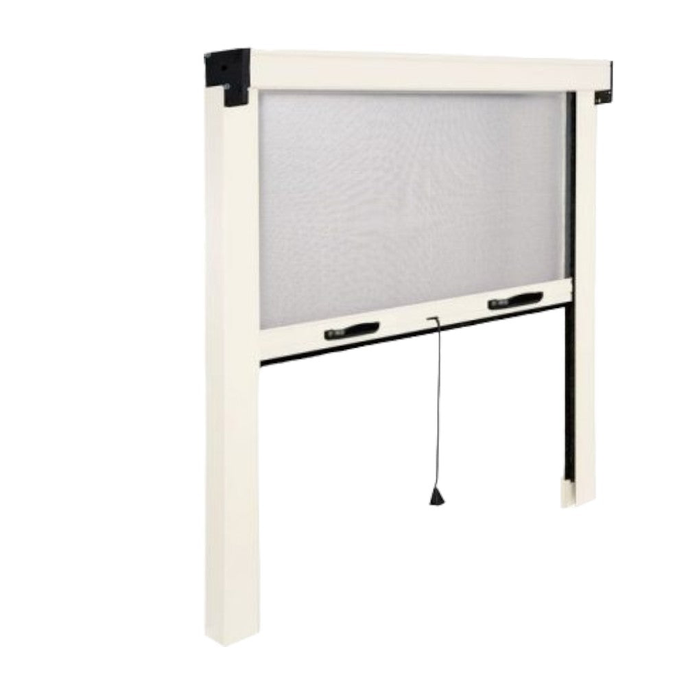 Moustiquaire verticale à enroulement pour intérieur et extérieur 120x160 cm