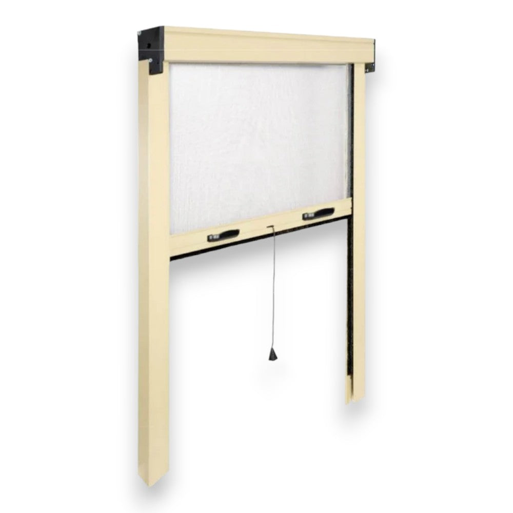 Moustiquaire verticale à enroulement pour intérieur et extérieur 140x250 cm