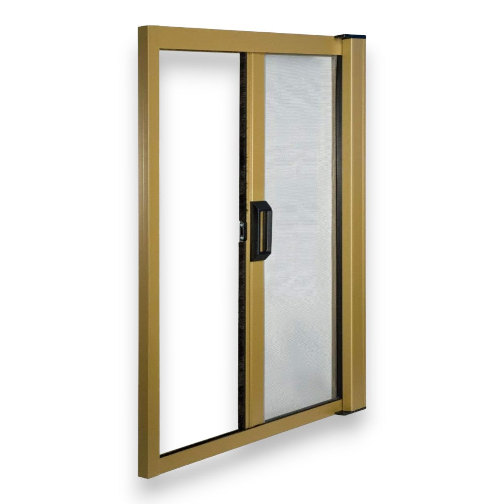 Moustiquaire à enroulement horizontal 150x250h cm avec profilés en aluminium pour portes et fenêtres