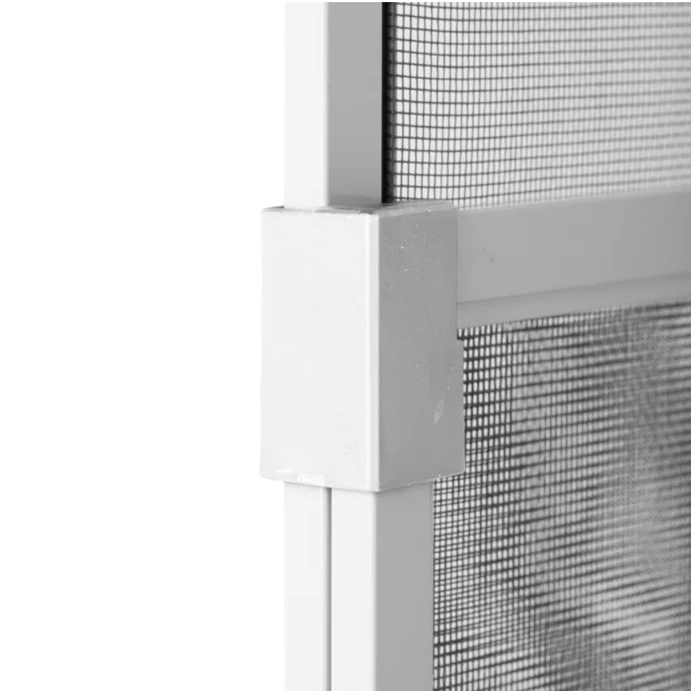 Moustiquaire à panneau extensible blanche pour intérieur et extérieur