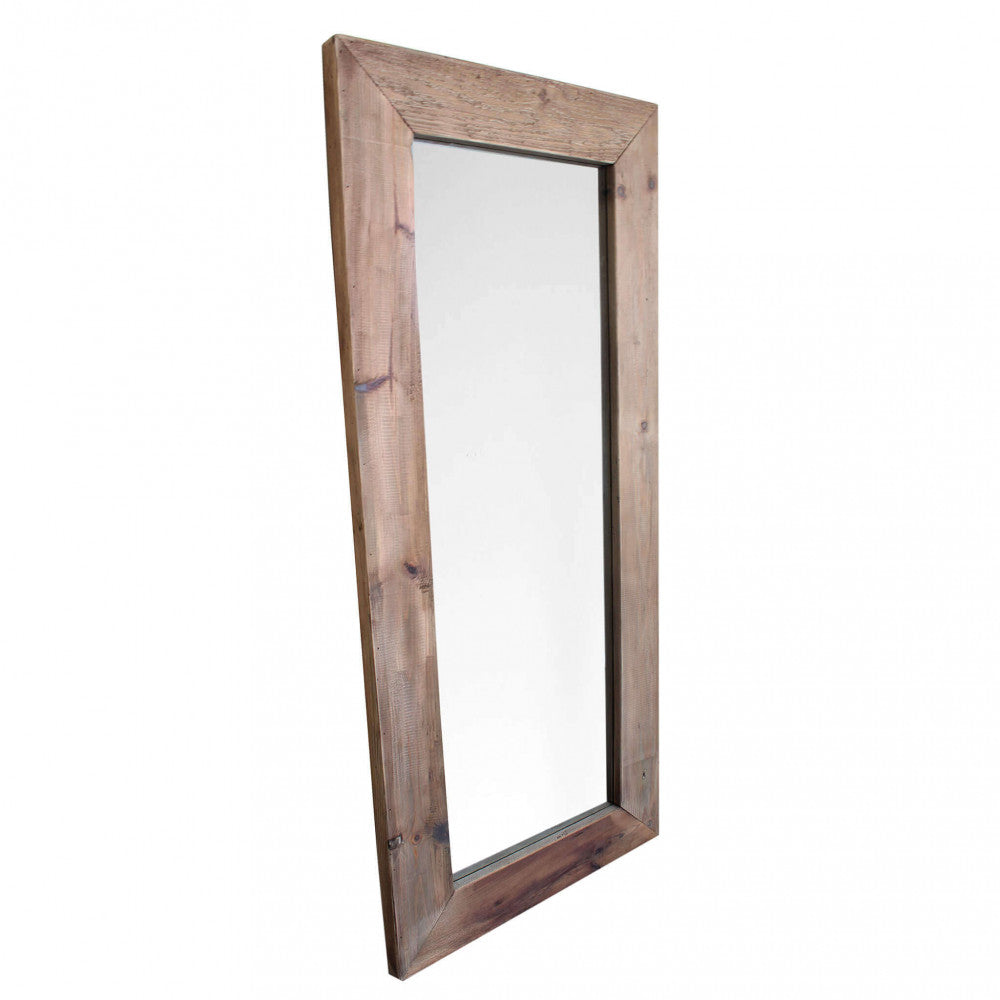 Miroir hauteur 180x80 cm avec cadre lego pin Trimel
