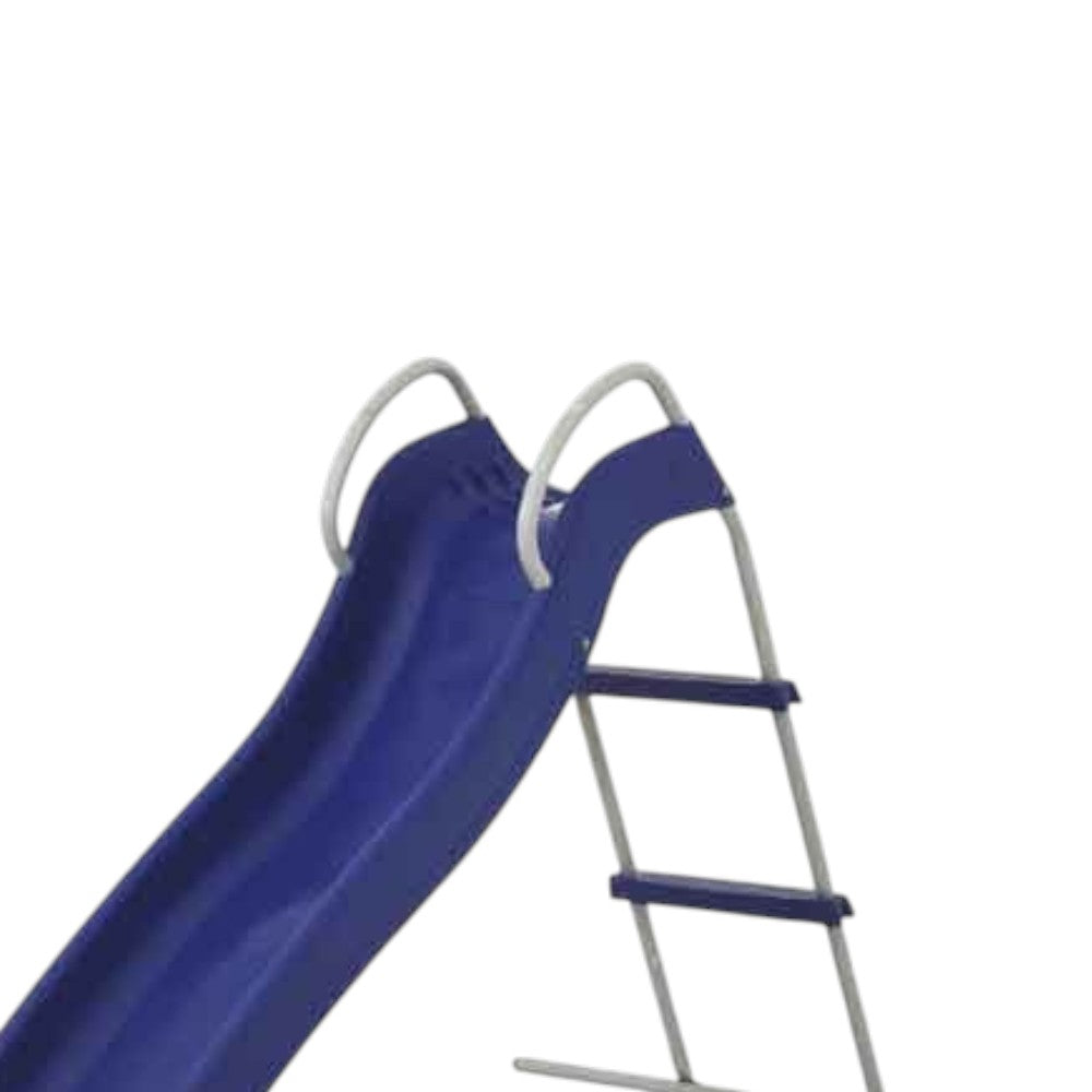 Toboggan 185x95xH105 cm en acier pour enfant 3-7 ans pour jardin