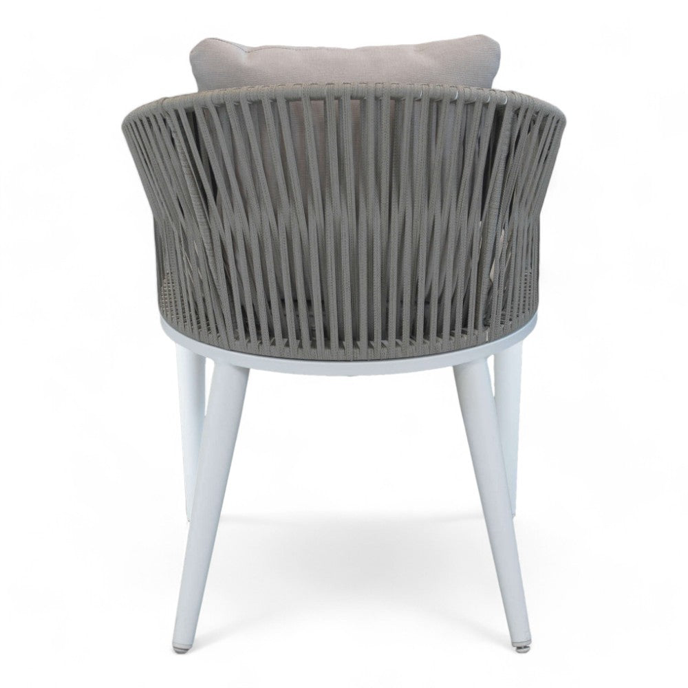Fauteuil NEVADA en aluminium avec coussins