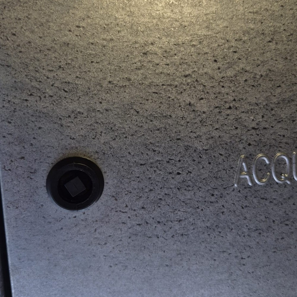 Porte pour compteurs d'eau en tôle galvanisée