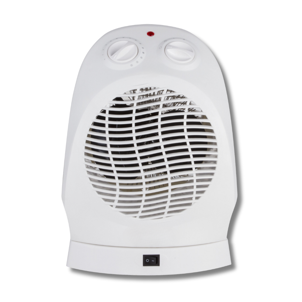 Stufetta termoventilatore orientabile con 2 livelli di riscaldamento 220V regolabile