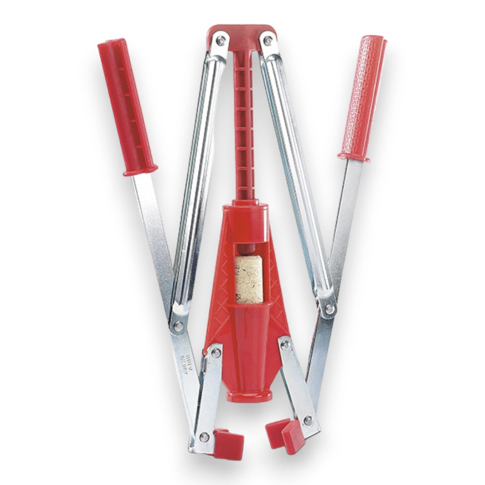 Tappatrice a due leve per tappi in sughero bottiglie con diametro 2.6 cm