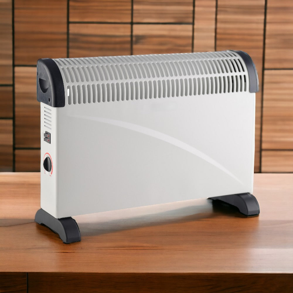 Convecteur de chauffage ventilé avec minuterie et thermostat 2000W