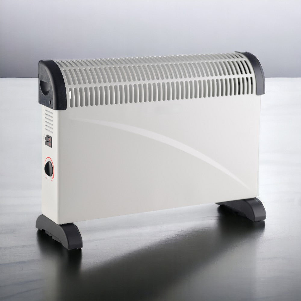 Convecteur de chauffage ventilé avec minuterie et thermostat 2000W