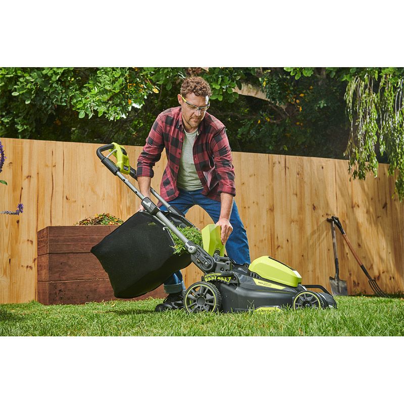 Tondeuse à gazon électrique poussée Ryobi 36v RY36LM40A-0 coupe 40 cm