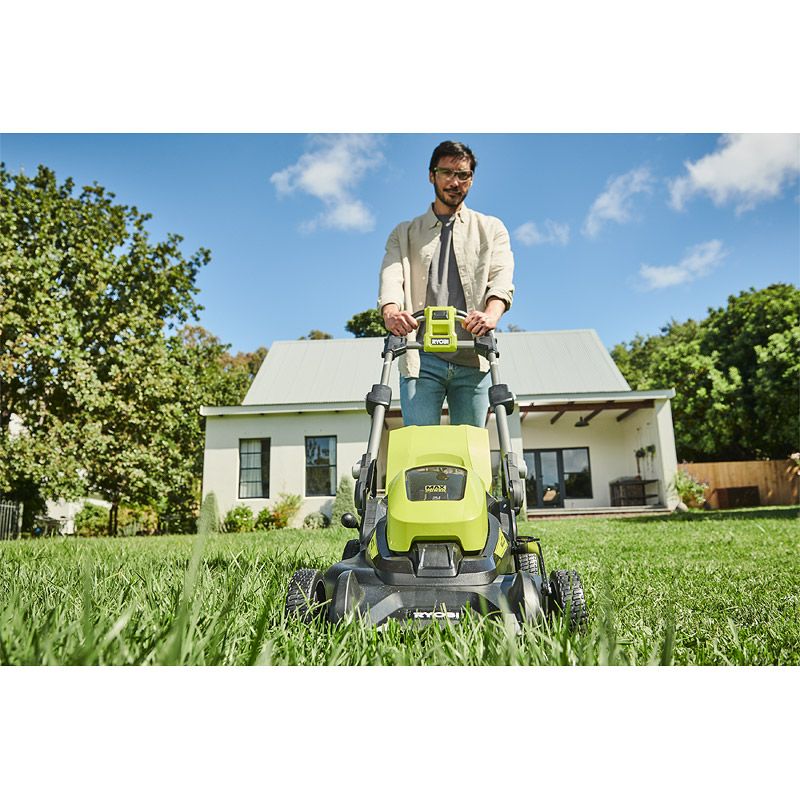Tondeuse à gazon électrique poussée Ryobi 36v RY36LM40A-0 coupe 40 cm