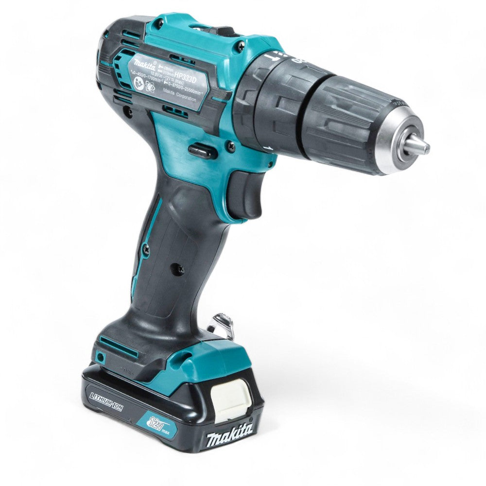 Perceuse visseuse à percussion HP333DSAJ Makita 12v 2.0ah
