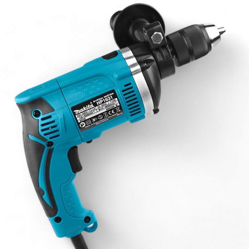 Makita HP1631 perceuse à percussion autobloquante 710 watts
