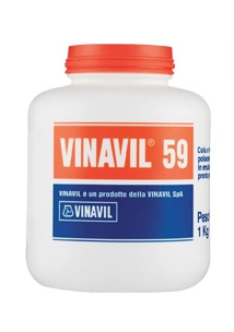 1 KG d'adhésif acétate de vinyle Vinavil Glue 59 en pot