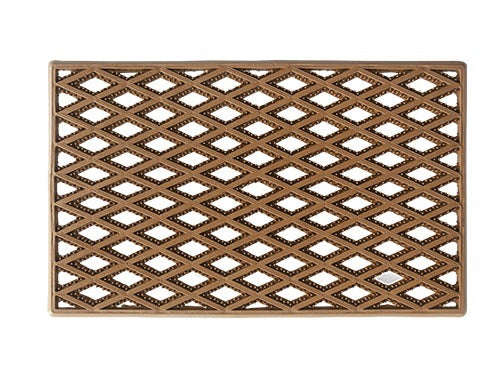 Tappeto zerbino in pvc color legno