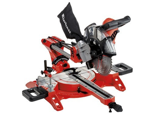 Scie à onglet d'établi 2100W lame Ø250 mm avec base réglable et lame inclinable avec laser TC-SM2534/1 Dual EINHELL 