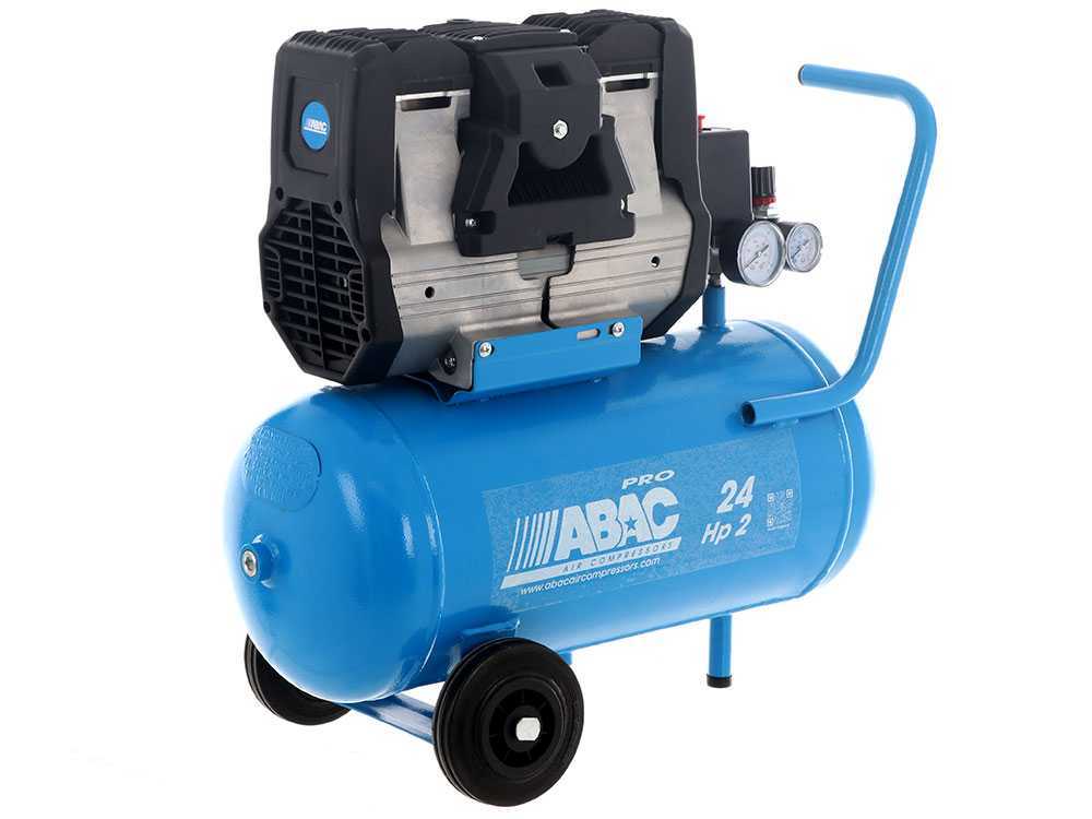 Compresseur d'air silencieux OS20P Abac 24 lt 2HP super silencieux