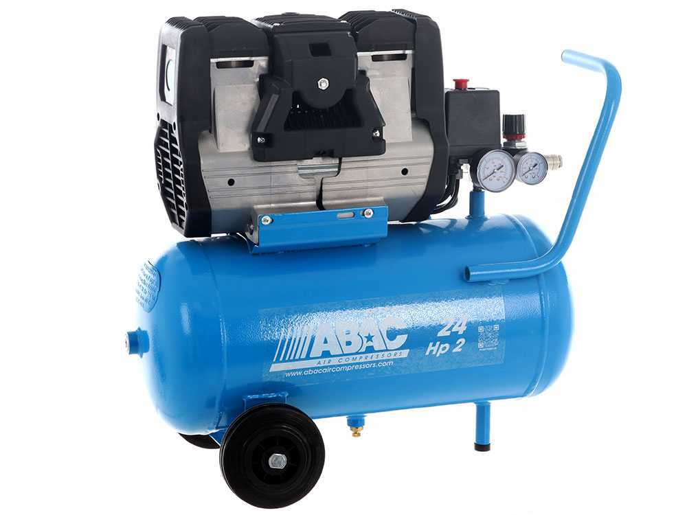 Compresseur d'air silencieux OS20P Abac 24 lt 2HP super silencieux