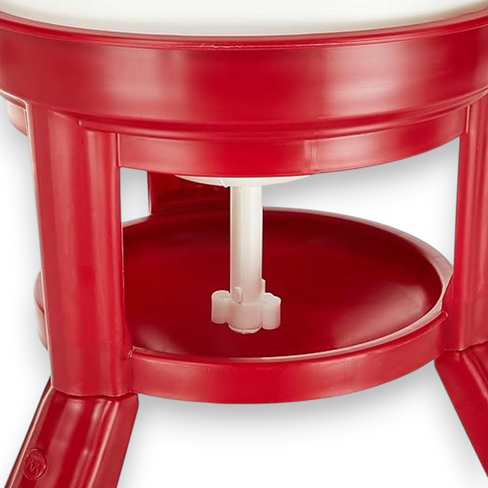 Abbeveratoio con serbatoio in plastica 30 litri su treppiedi con diametro 31xH72 cm ideale per animali