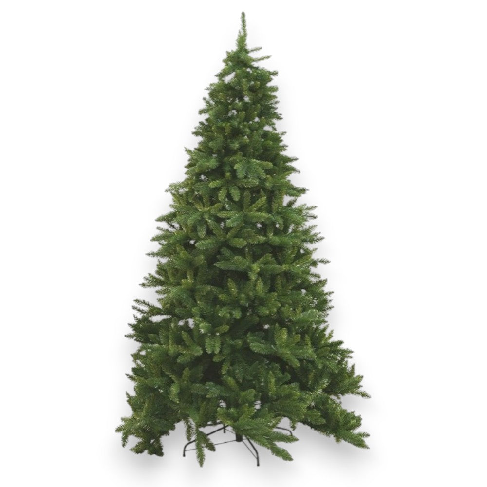 Sapin de Noël vert en PVC Bavière