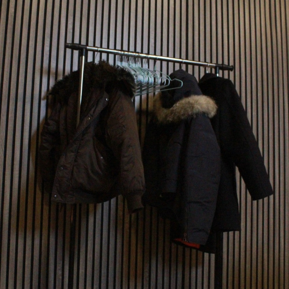 Portant à vêtements télescopique "Armée"