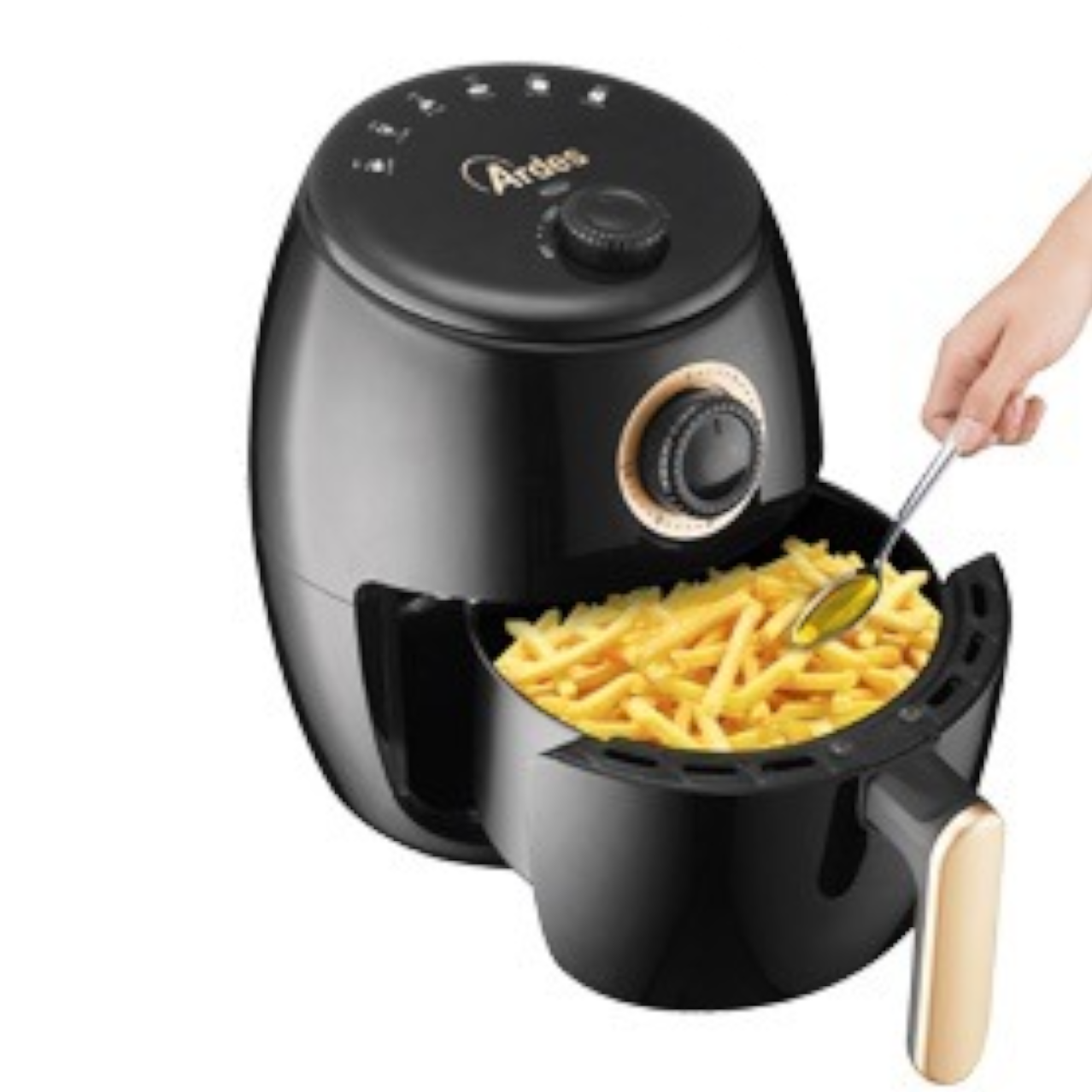 Friggitrice ad aria 2 litri con cesto anti aderente 1000 watt Eldorada Ardes AR1K32