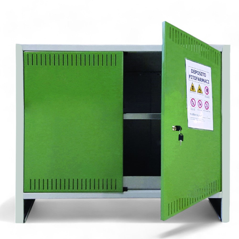 Armoire De Rangement Pour La Protection Des Plantes À Deux Portes 80H Cm. - cm.100x40x80h, démonté