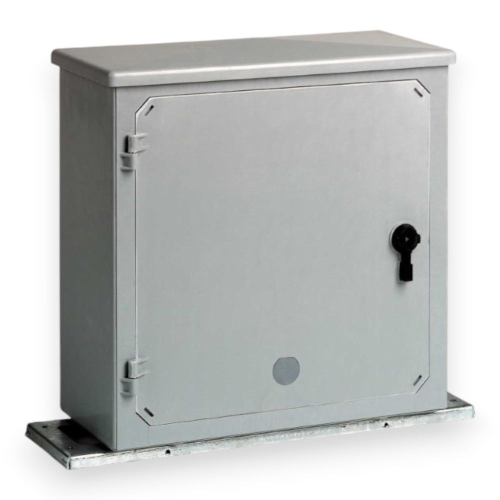 Armoire Neutre Ac12 Avec Serrure Sc2/A+Dalle Lc1+Cadre - dim. est. 57x23,5x60h cm. -int. cm.53x22x56h.