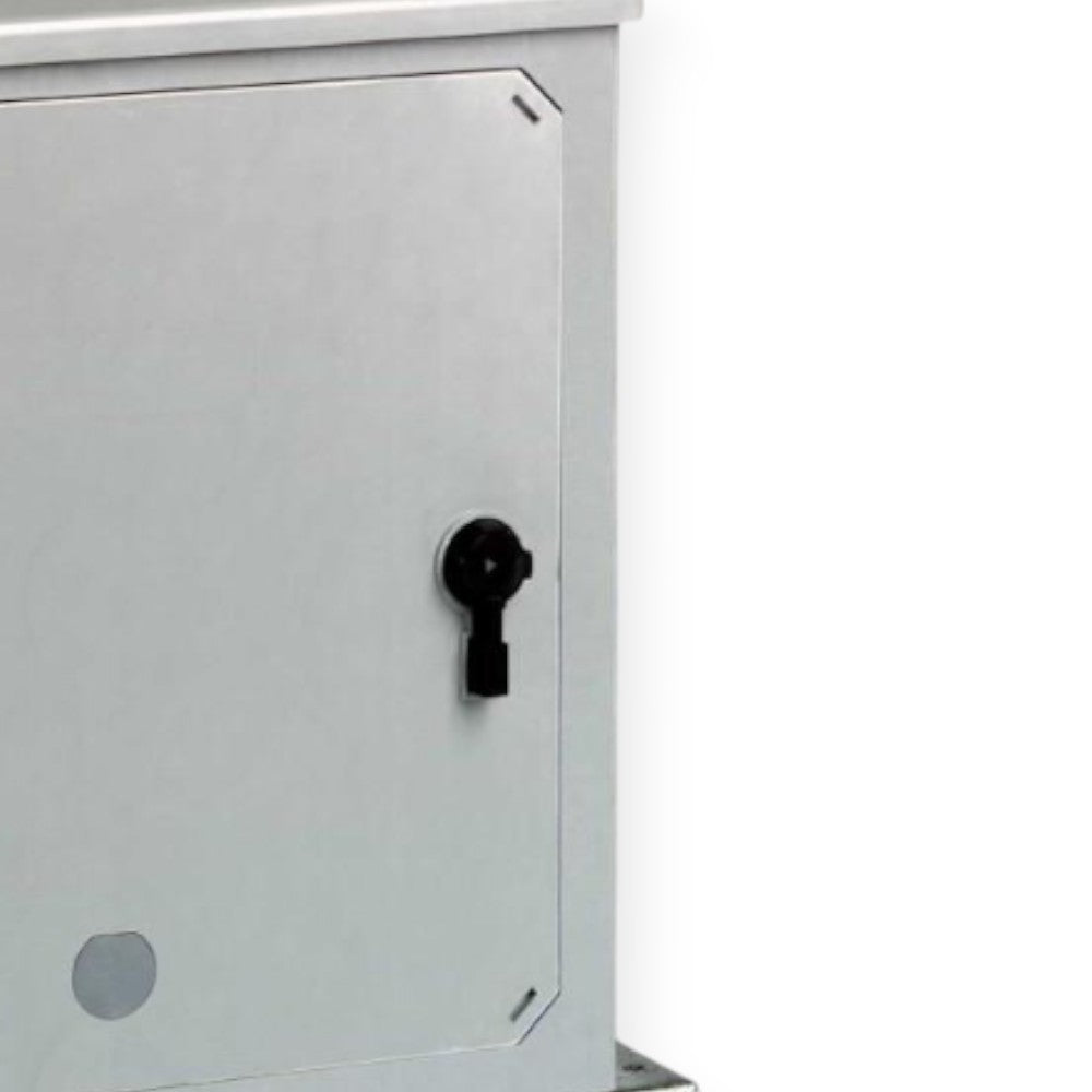 Armoire Neutre Ac12 Avec Serrure Sc2/A+Dalle Lc1+Cadre - dim. est. 57x23,5x60h cm. -int. cm.53x22x56h.