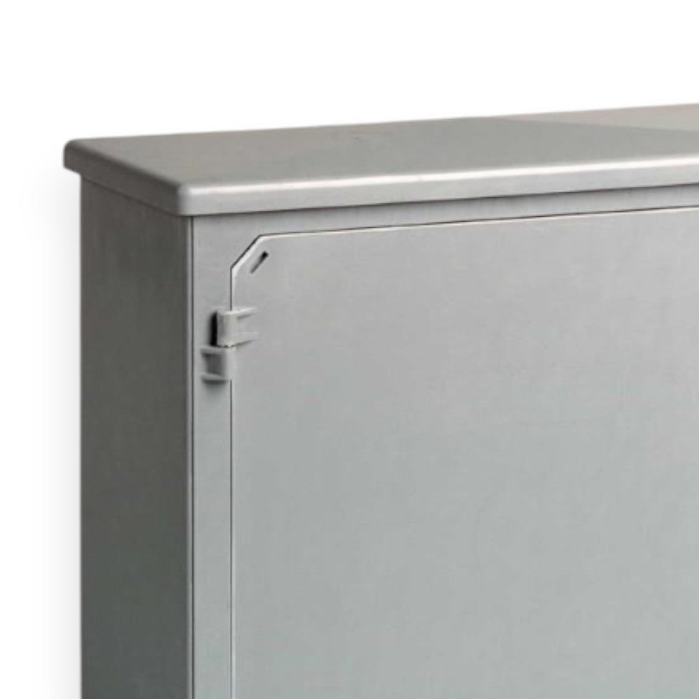 Armoire Neutre Ac12 Avec Serrure Sc2/A+Dalle Lc1+Cadre - dim. est. 57x23,5x60h cm. -int. cm.53x22x56h.